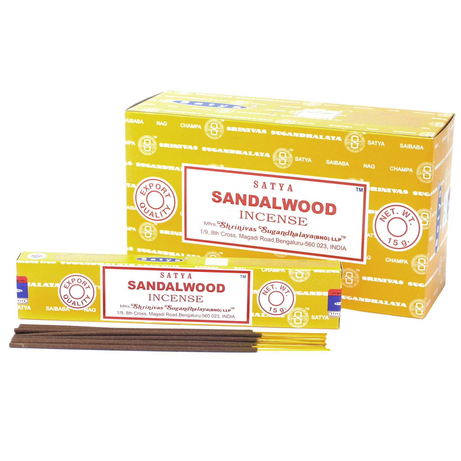Satya Incense 15gm - Sandalwood - Image 3