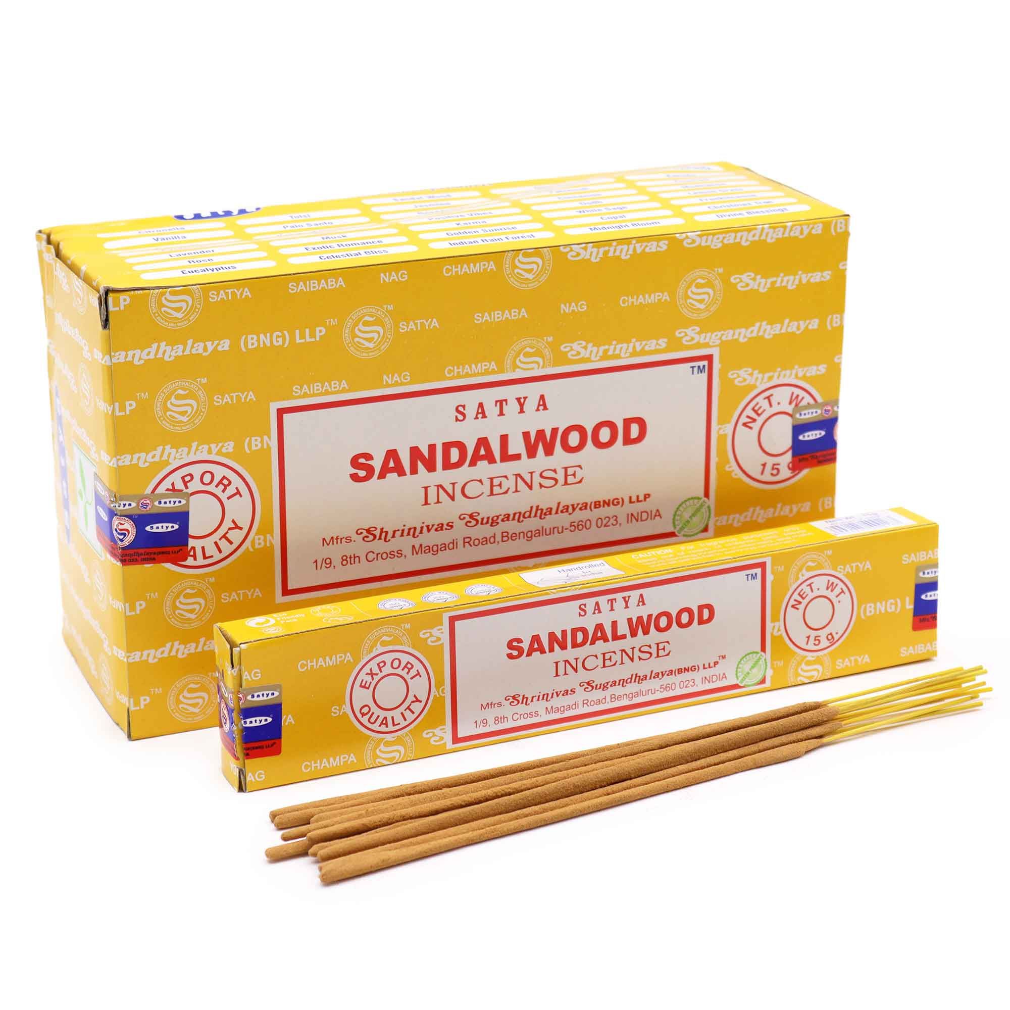 Satya Incense 15gm - Sandalwood - Image 2