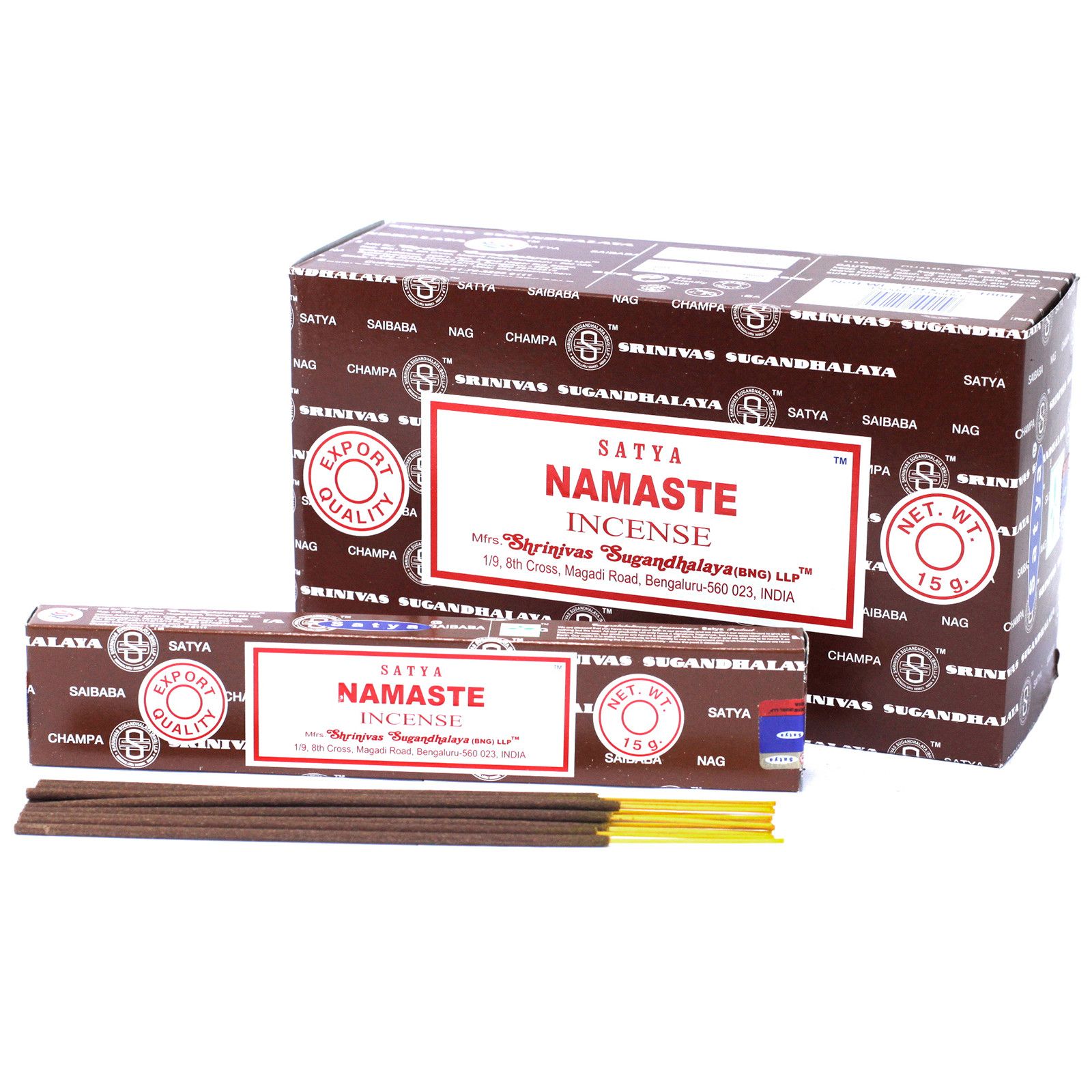 Satya Incense 15gm - Namaste - Image 2