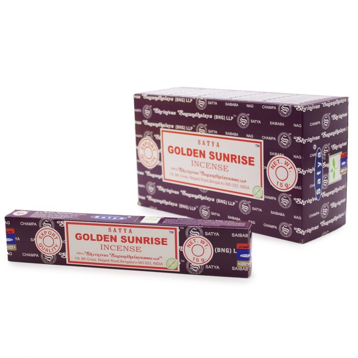 Satya Incense Sticks 15g - Golden Sunrise - Image 2