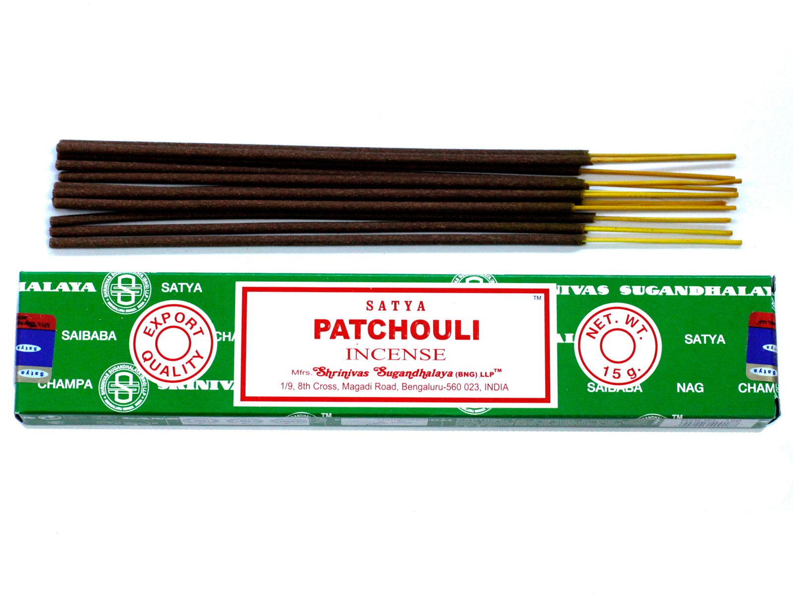 Satya Incense 15gm - Patchouli - Image 3