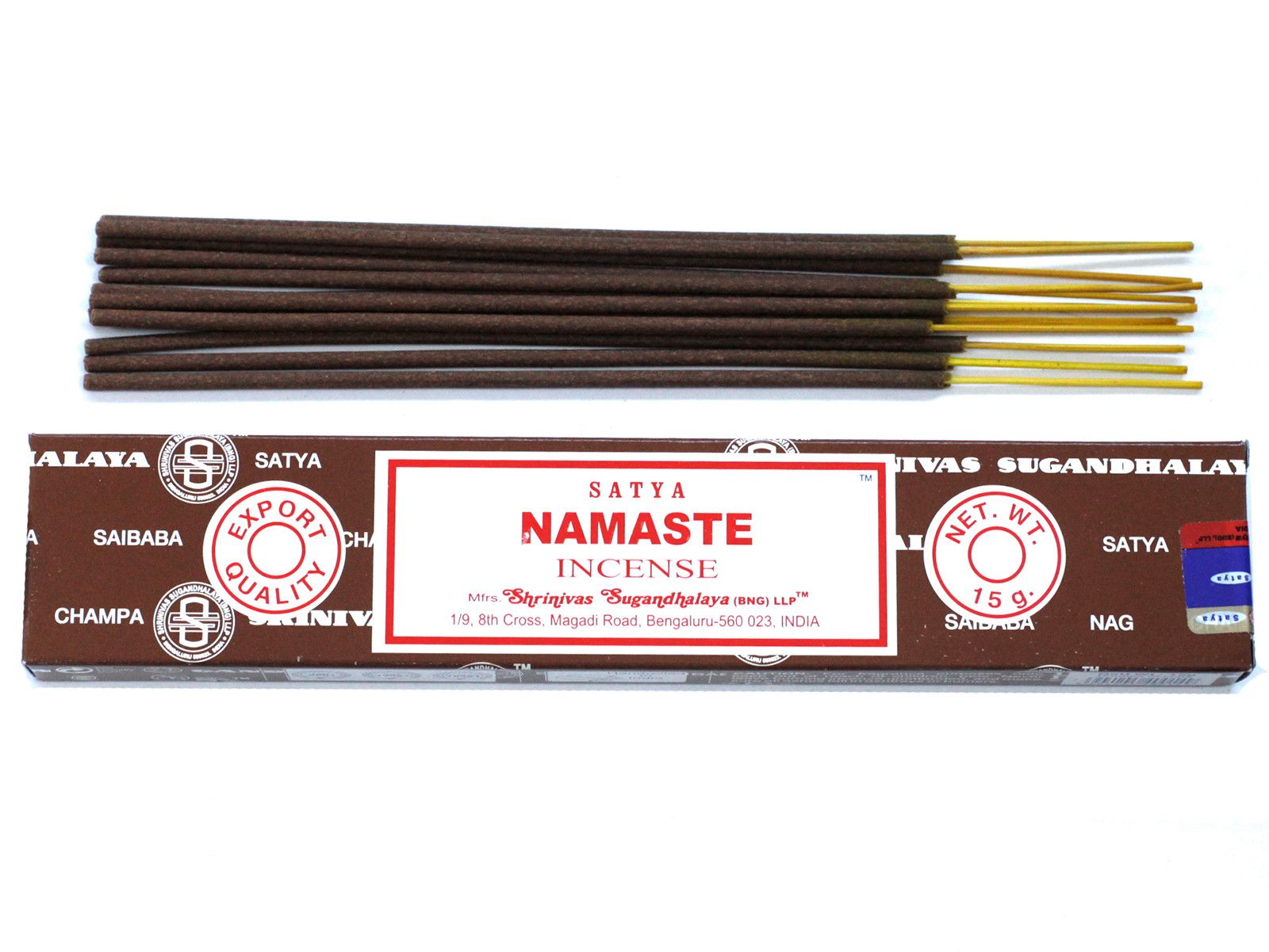 Satya Incense 15gm - Namaste - Image 3