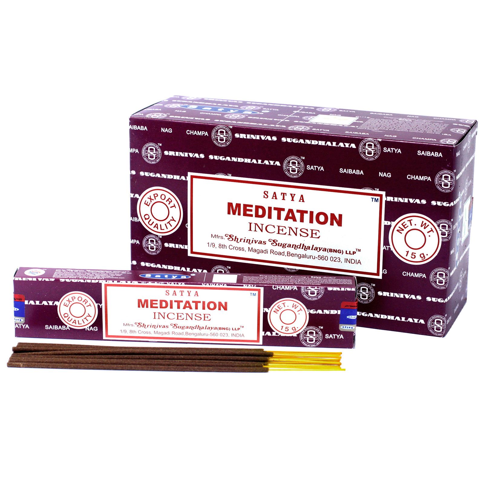 Satya Incense 15gm - Meditation - Image 3