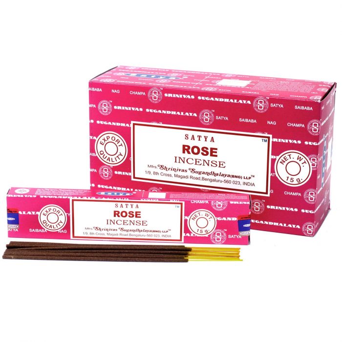 Satya Incense 15gm - Rose - Image 3
