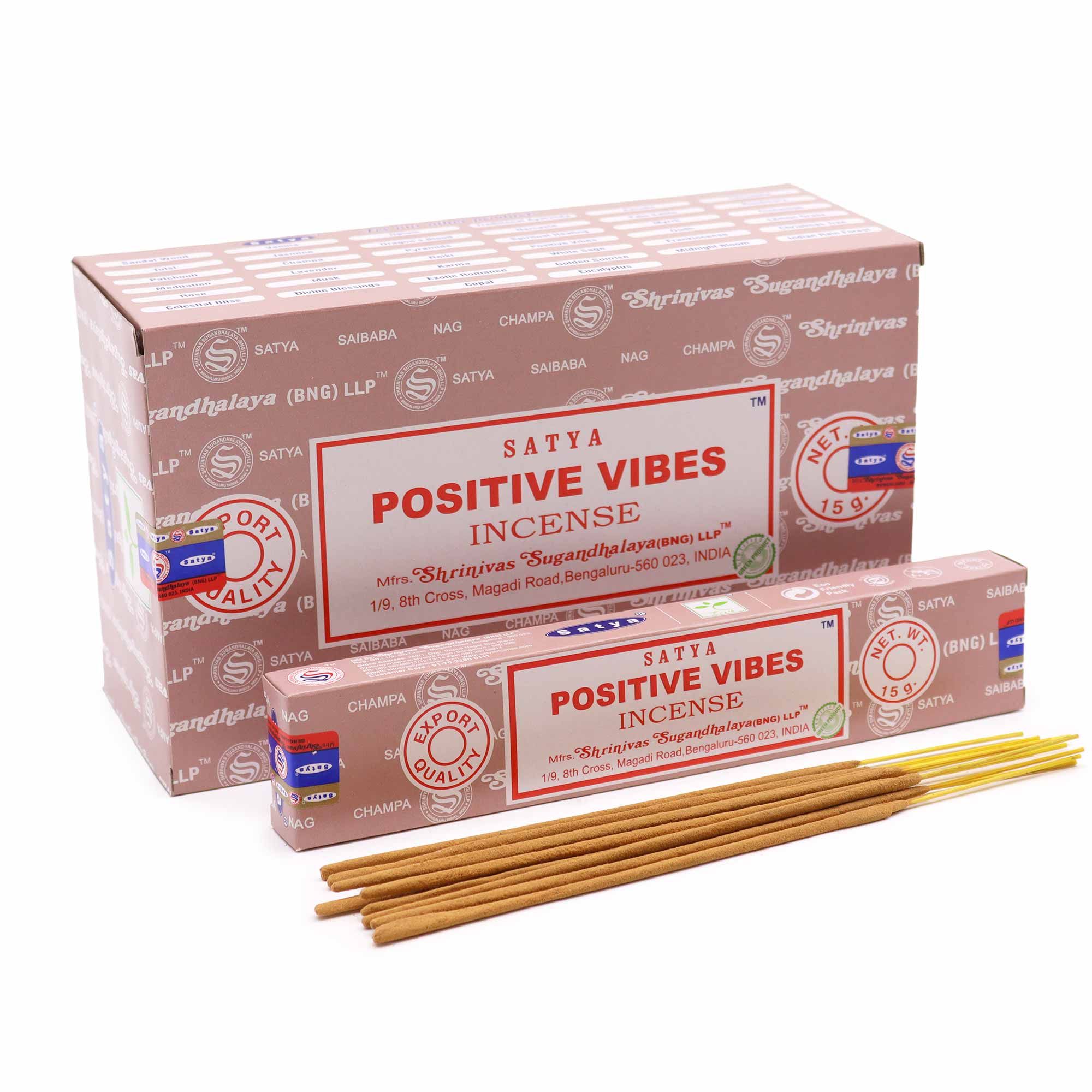 Satya Incense 15gm - Positive Vibes - Image 2