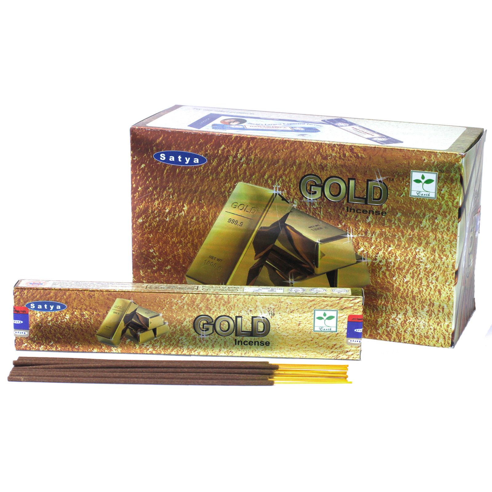Satya Incense 15gm - Gold - Image 3
