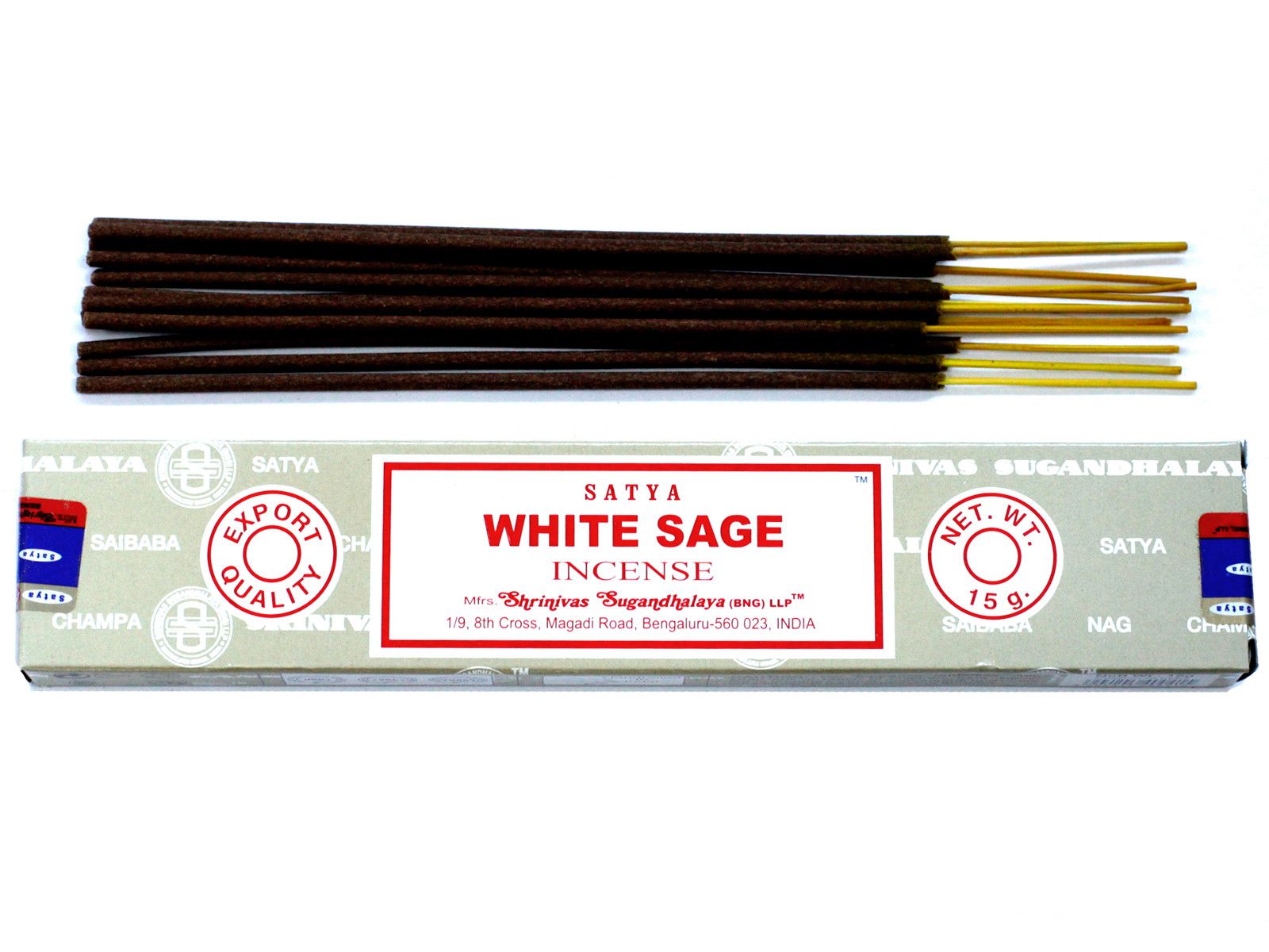 Satya Incense 15gm - White Sage - Image 3