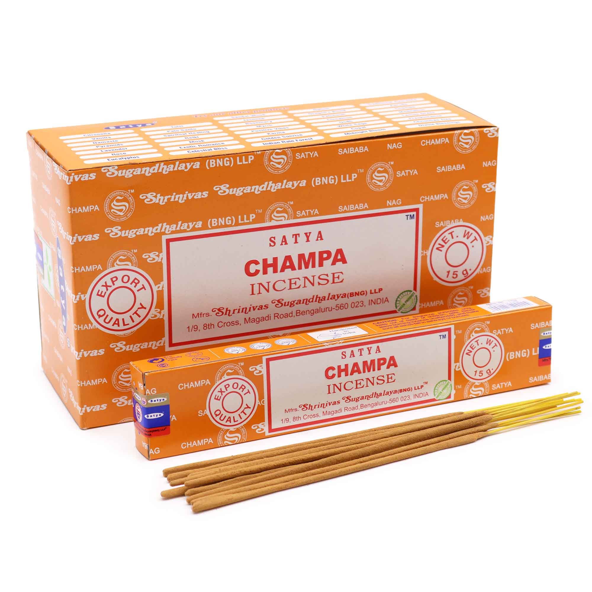 Satya Incense 15gm - Champa - Image 2