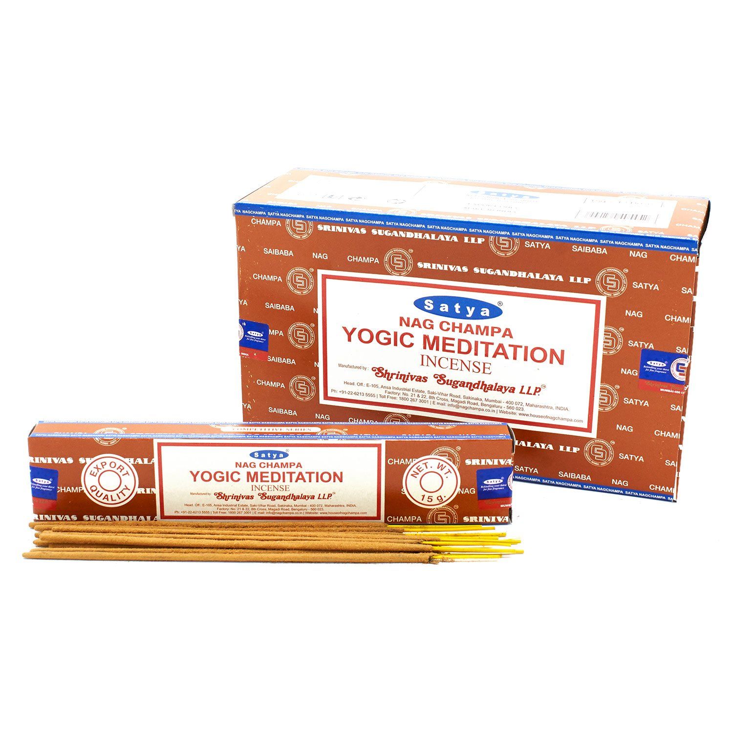 Satya Incense Sticks 15g - Yogic Meditation - Image 3